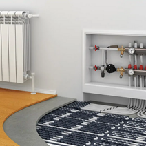 Instalacje ogrzewania podłogowego, grzejnikowego